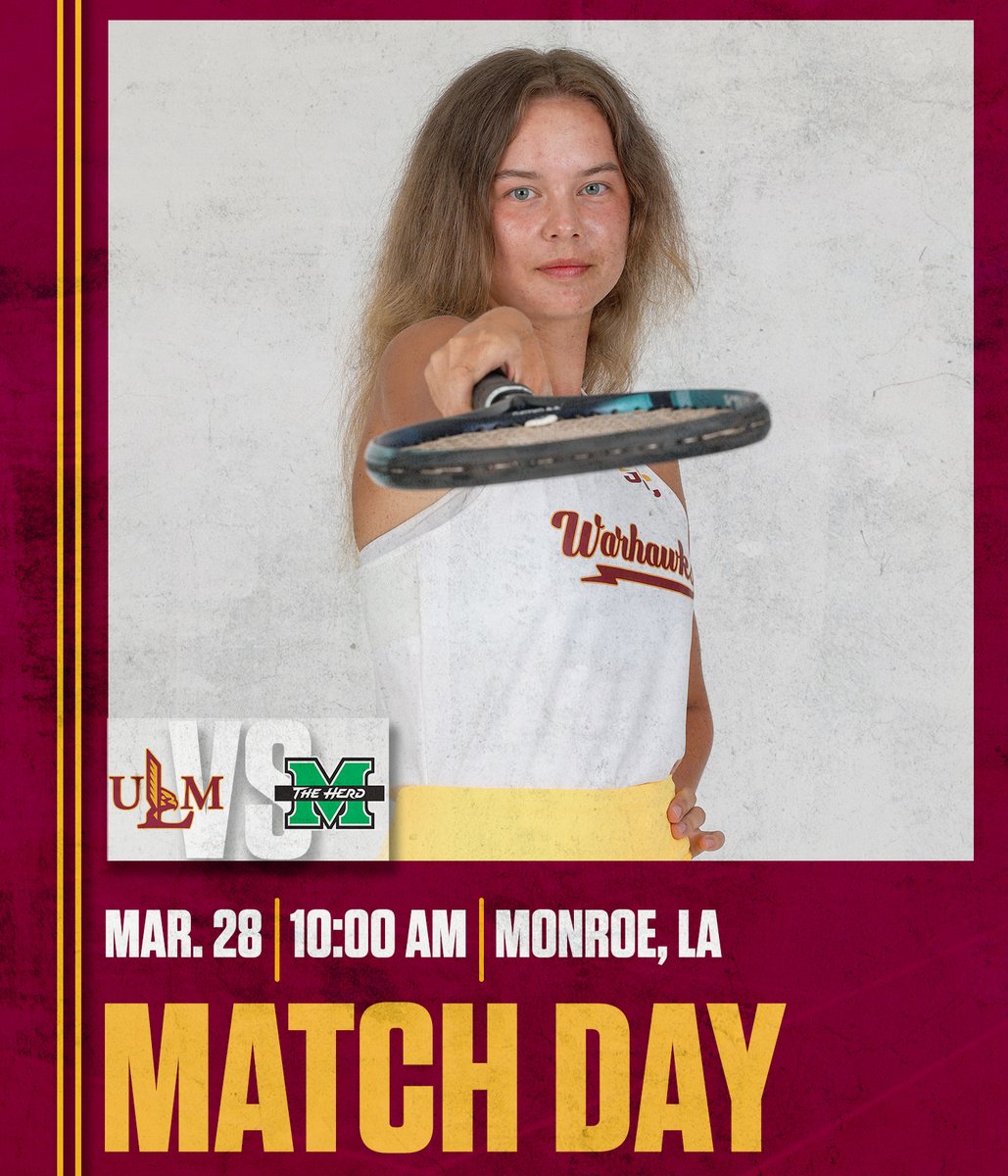 Back at the Heard to take on the Herd‼
🆚 Marshall
🕙 10 a.m.
📍 Heard Stadium
📊 bit.ly/3E6ABSf