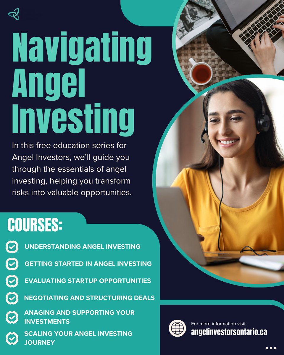 🚀 Dive into the world of angel investing with our newest courses - Navigation Angel Investing: From Risk to Reward on AIO Knowledge Hub!⁠
⁠⁠
🔗 shorturl.at/oItty
⁠
#AngelInvesting #InvestorEducation #StartUpFunding #AngelInvestorsOntario