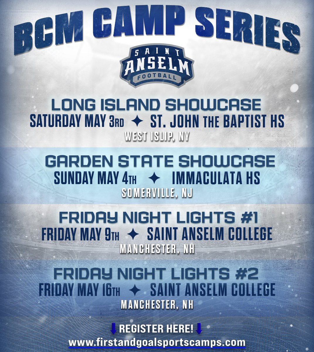 ⬇️⬇️
firstandgoalsportscamps.com
<a href="/STAHawksFB/">Saint Anselm Football 🏈 #BCM</a>