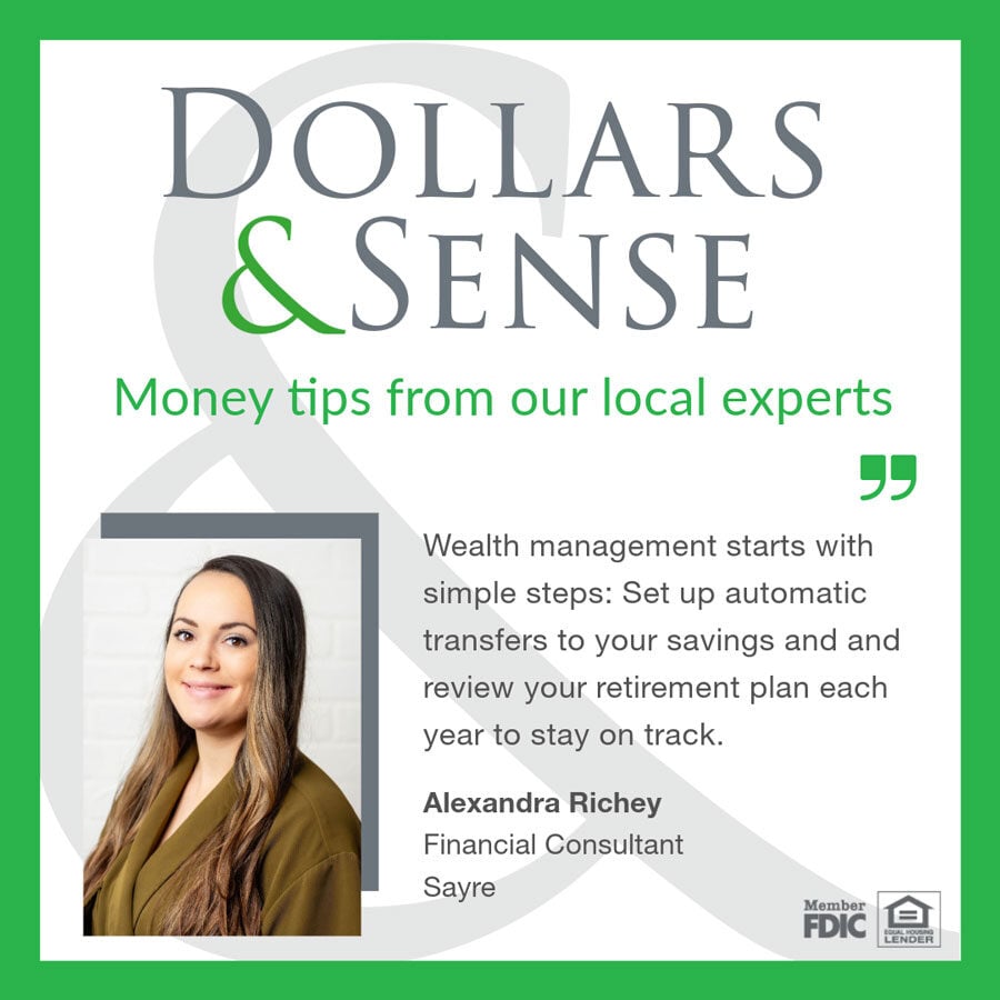 cnbank_pa's tweet image. #FiscalFridays 💸
Wealth managment doesn&apos;t have to be  complicated! Check out today&apos;s expert tip for easy ways you can secure your finances. 

#BankWithTheAmpersand #FiscalFriday #WealthManagementMonth