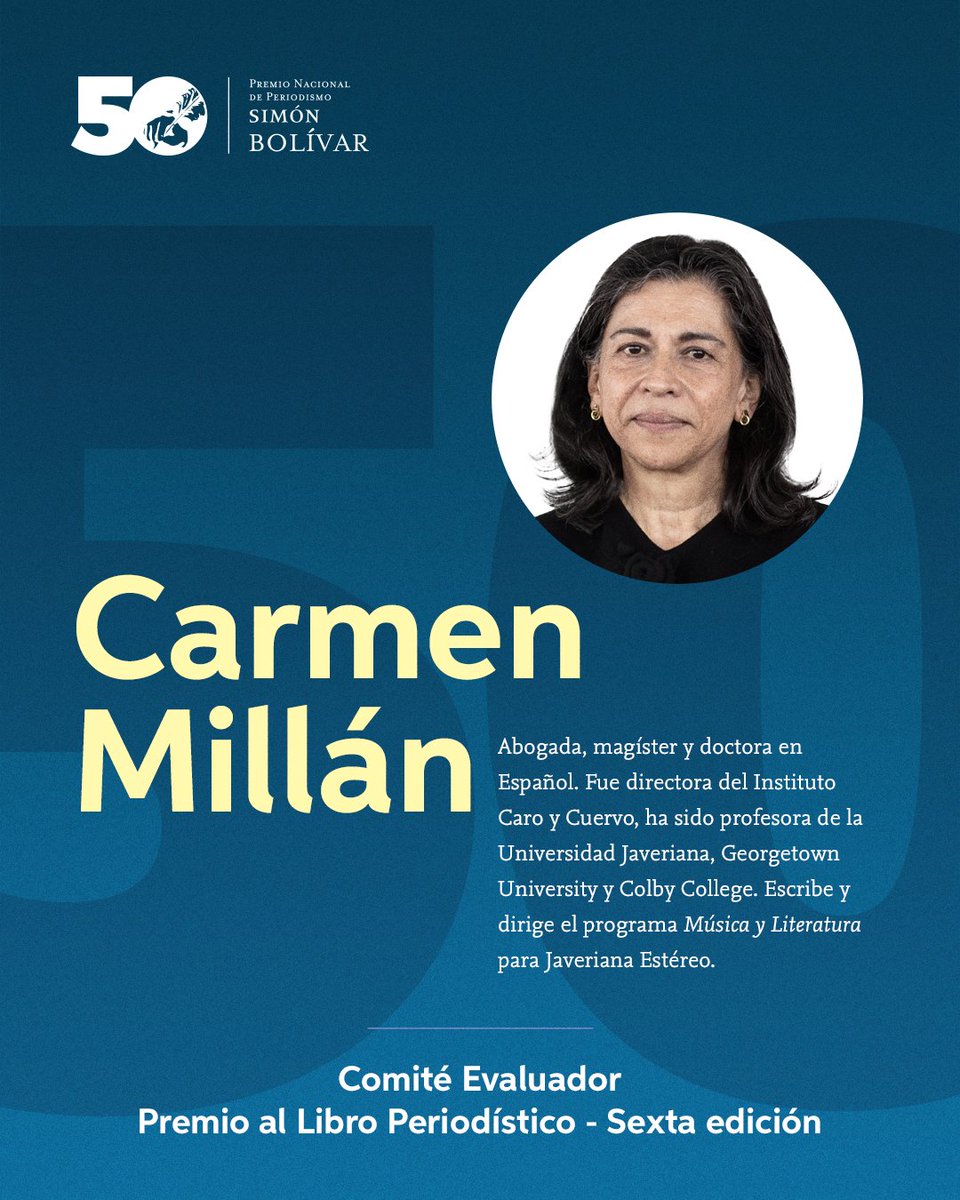 #PNPSB_50 Comité evaluador - Premio al Libro Periodístico