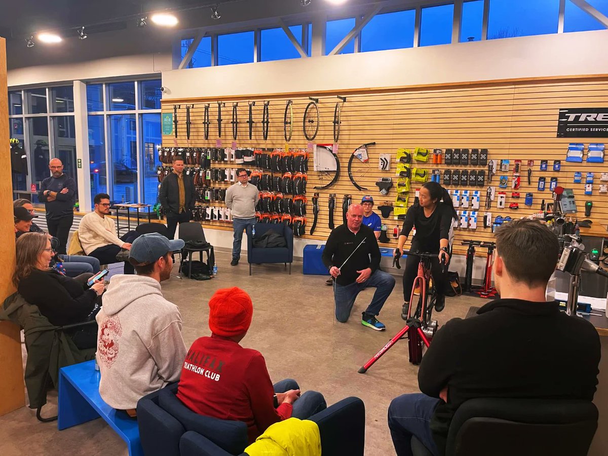 We had a great time at our live bike fitting demo at Cyclesmith. Attendees learned how to optimize their fit for both comfort and performance while also enjoying exclusive in-store discounts, tasty snacks, and refreshing drinks. Thanks to everyone who joined us!

<a href="/CyclesmithHfx/">Cyclesmith</a>