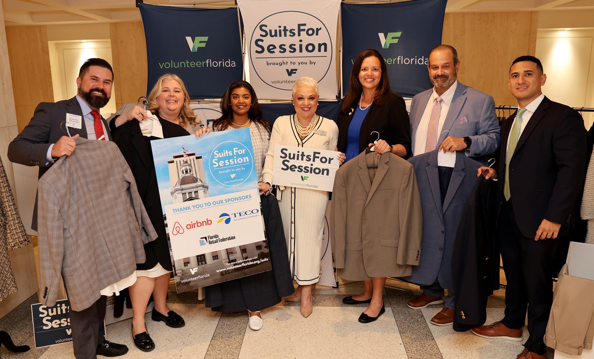 Volunteer Florida (@volunteerfla) on Twitter photo Volunteer Florida’s 10th Annual #SuitsforSession wouldn’t have been possible without the generous support of our sponsor, TECO! Thank you for supporting this project year after year and helping us #ServeFL. <a href="/TampaElectric/">Tampa Electric</a> Volunteer Florida’s 10th Annual #SuitsforSession wouldn’t have been possible without the generous support of our sponsor, TECO! Thank you for supporting this project year after year and helping us #ServeFL. <a href="/TampaElectric/">Tampa Electric</a>