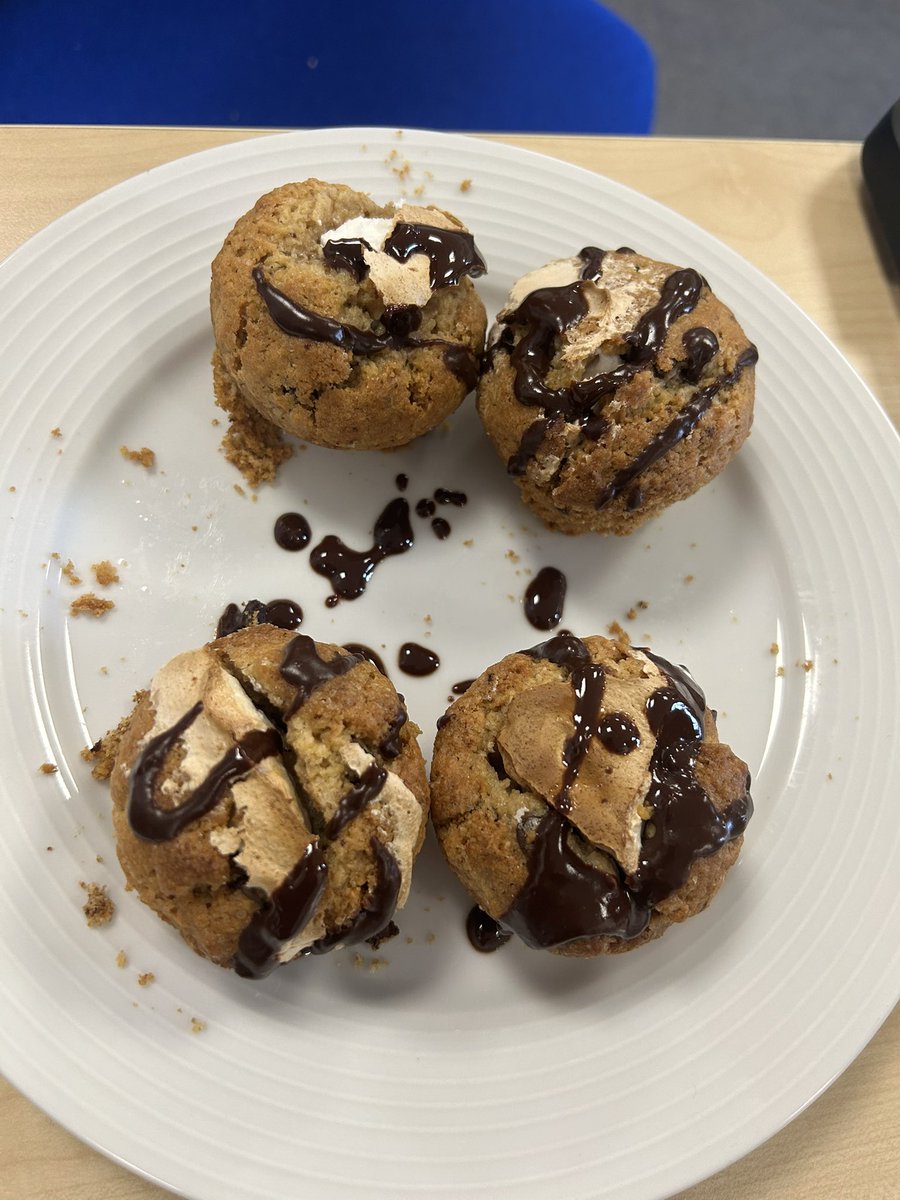 Check out these s’more cookies 🤩Made by one of our S2 pupils as part of their Dynamic Youth Award 🙌
