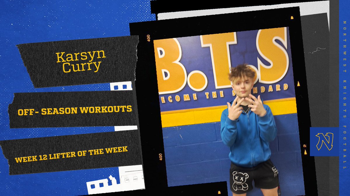 Week 12 lifter of the week!