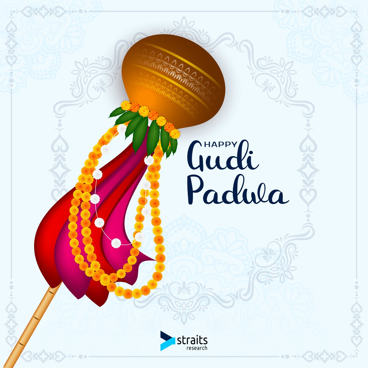 Happy Gudi Padwa! 🏵️

Wishing you all a joyous and prosperous Gudi Padwa! This auspicious festival marks the beginning of the New Year in Maharashtra and is a time for new beginnings, hope, and happiness.

#gudipadwa #straitsresearch
