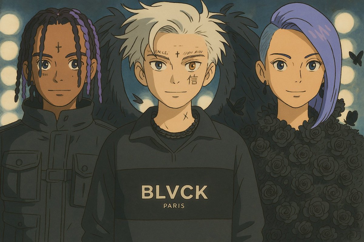 Blvck Paris (@blvckparis) on Twitter photo Ghibli inspired 🖤
Drop your version of Ghibli Ghibli inspired 🖤
Drop your version of Ghibli