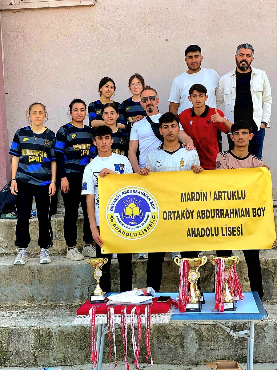 Okulumuz Bocce Genç Erkek 
A kategorisinde Mardin il Birincisi olmustur. Ögretmen ve öğrencilerimizi tebrik ederiz.
<a href="/tcmeb/">Millî Eğitim Bakanlığı</a> <a href="/Yusuf__Tekin/">Yusuf Tekin</a> <a href="/meb_ogm/">Ortaöğretim Genel Müdürlüğü</a> <a href="/Mardin_Valiligi/">Mardin Valiliği</a> <a href="/tuncay_akkoyun/">Tuncay Akkoyun</a> <a href="/Artuklukymkm/">T.C. Artuklu Kaymakamlığı</a> <a href="/mardinilmem/">Mardin İl Millî Eğitim Müdürlüğü</a> <a href="/ali_eyyupkoca/">Ali Eyyupkoca</a> <a href="/artukluilcemem/">Artuklu İlçe Milli Eğitim Müdürlüğü</a> <a href="/mehmeteminduya1/">Mehmet Emin DUYAN</a> <a href="/ismail_karadag_/">ismail KARADAĞ</a>