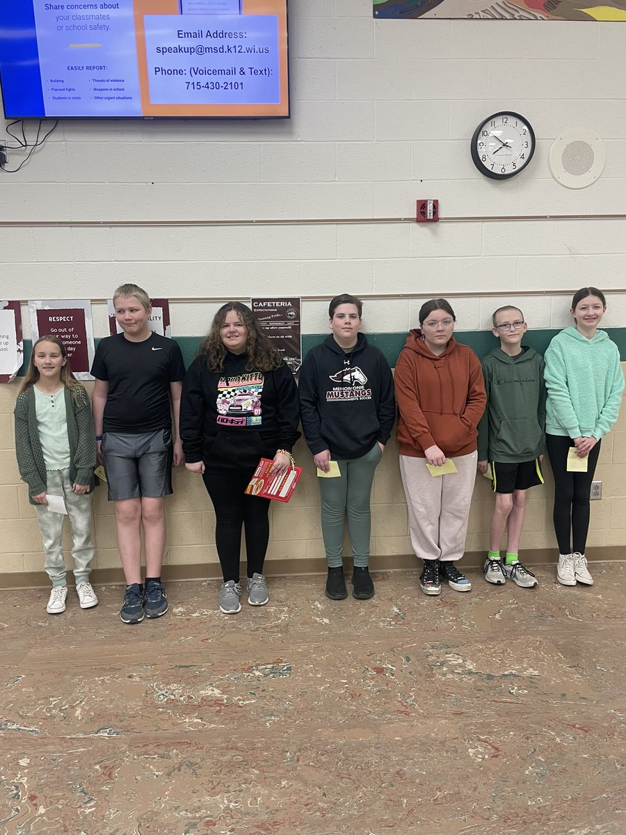 This week’s recipients of Doing What’s Right Matters!