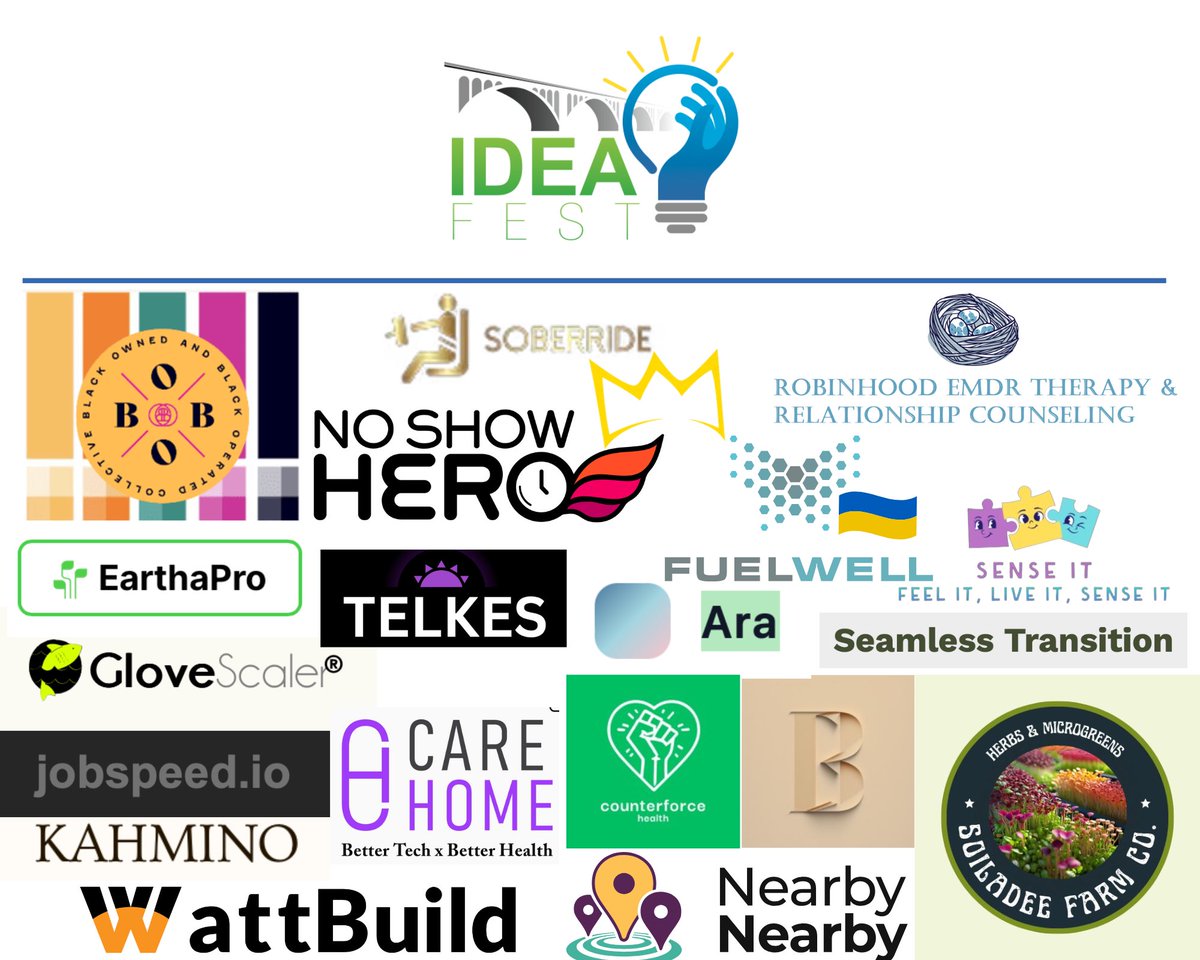 📣Announcing the 10th Annual IdeaFest Finalists!  Click the link to register and learn more about each company! 

thelaunchplace.org/ideafest

#thelaunchplace #ideafest #pitchcompetition #startup