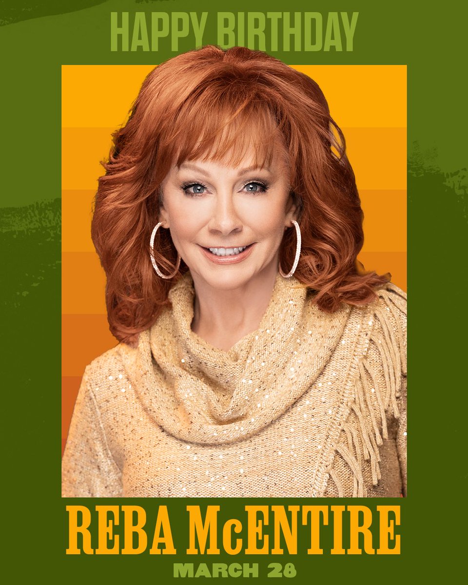 Rumor has it, it's this queen's birthday today! Join us in wishing @Reba a very happy birthday! 💞