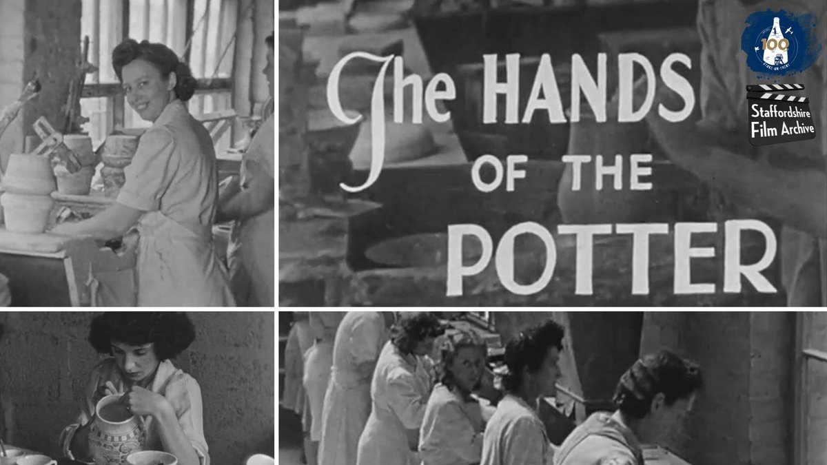 🎬 Watch a FREE screening of ‘The Hands of the Potter’ as part of Stoke-on-Trent’s 2025 Centenary celebrations. The film takes you back to experience the craftsmanship that defined the Potteries. 
📆Sat 5 April 2pm
🗺️The Old Post Office, Wedgwood Street, Burslem
🎟️No need to book
