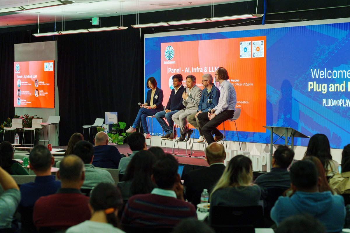 turingcom's tweet image. Our Founder and CEO, @jonsidd, joined an expert panel organized by @EntreConnectUS .   

The panel brought together leaders across robotics, and AGI research to map the road ahead.  

Thank you to @EntreConnectUS  for curating such an insightful discussion on the future of AGI.