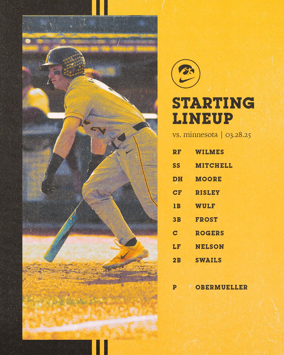 Iowa Baseball tweet media