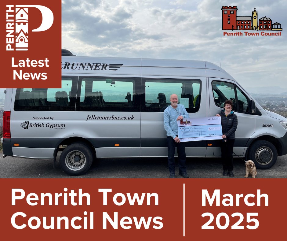 Read all about the latest developments at the Council in March's Penrith Town Council News!

This month's edition includes information about a Council grant to Fellrunner, Bunting installation in Penrith town centre and more!

Read now: content.govdelivery.com/accounts/UKPEN…