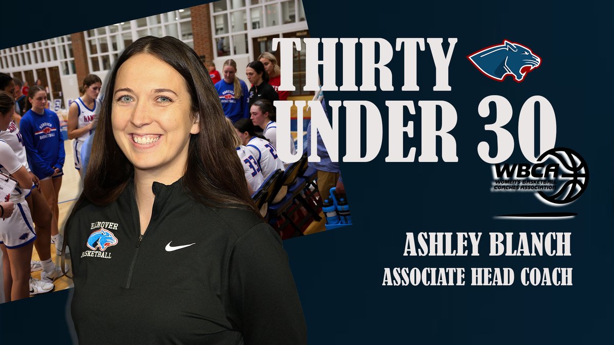 Coach Blanch Named to the WBCA Thirty Under 30! #StripeStandard

Release - ow.ly/lPyP50Vqz2s