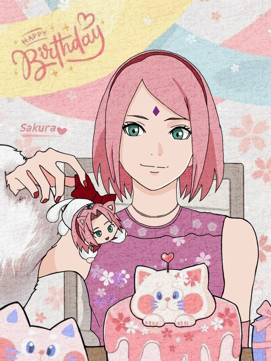 Happy birthday sakura uchiha 💕🌸
(My art)🌷
#sasuke_fanart #Sasusaku
#naruto #sakura_haruno 
#春野サクラ誕生祭2025