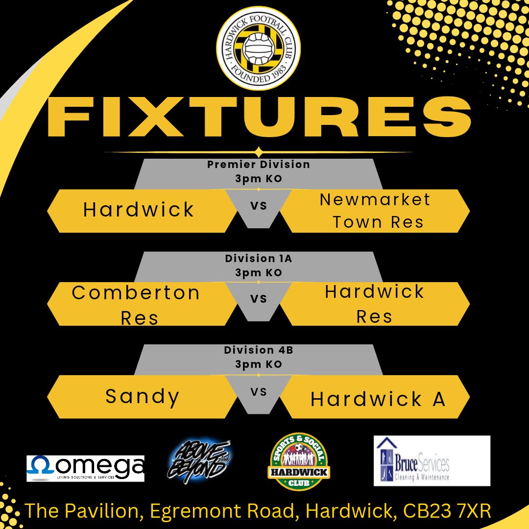 Very tough fixtures for all three teams tomorrow 
💛🖤