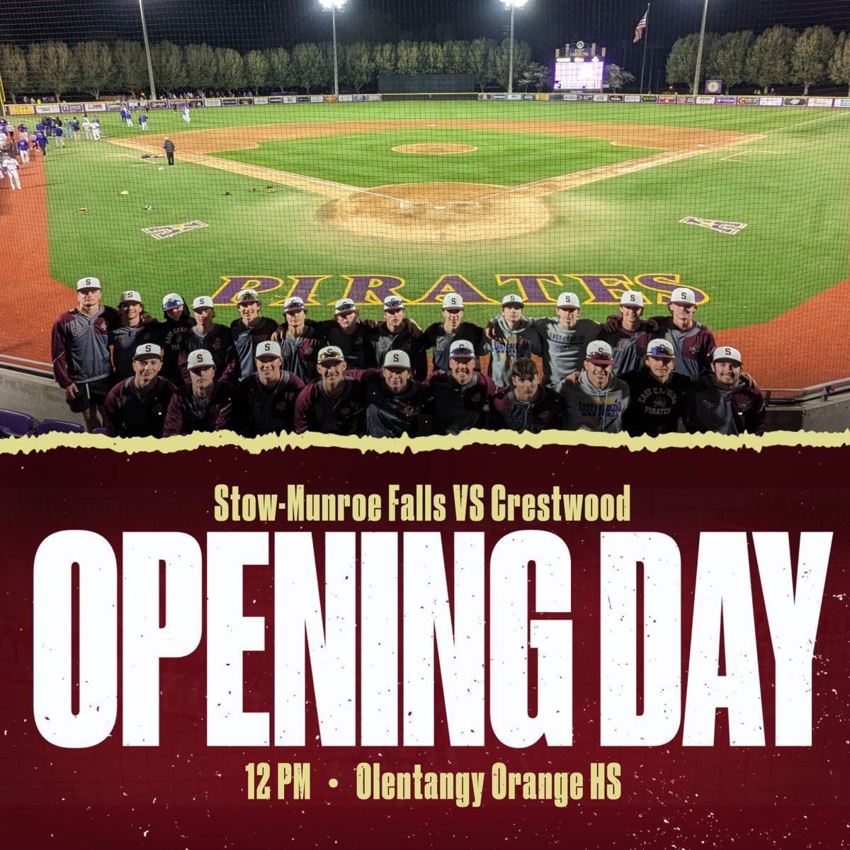 Opening Day vs <a href="/CrestwoodRDB/">Crestwood Red Devils Baseball</a> Olentangy Orange HS