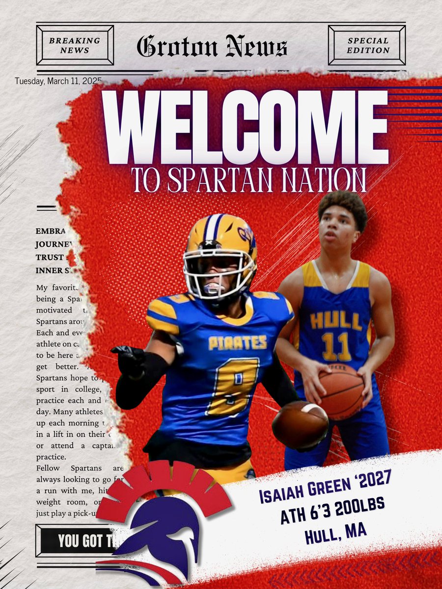 Isaiah green (@isaiahgreen24) on Twitter photo Proud to announce that i will be reclassifying at Lawrence Academy to the class of 2027! I would like to thank my family, coaches, and friends who have helped me get where I am today. <a href="/LASpartansFB/">Lawrence Academy Fball</a> <a href="/ToonMarlon/">Marlon Toon</a> Proud to announce that i will be reclassifying at Lawrence Academy to the class of 2027! I would like to thank my family, coaches, and friends who have helped me get where I am today. <a href="/LASpartansFB/">Lawrence Academy Fball</a> <a href="/ToonMarlon/">Marlon Toon</a>