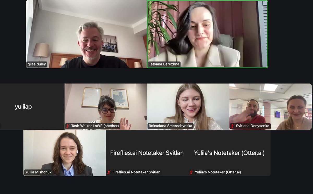 Tetyana Berezhna (@berezhnat) on Twitter photo An inspiring morning!
Together with <a href="/gilesduley/">Giles Duley</a>, CEO of the <a href="/Legacy_of_War/">Legacy of War Foundation</a>, and his team, we discussed how to equip even more Ukrainians with the skills they need. We focused on the areas of the economy that can drive the greatest impact. A great honor to speak with you! An inspiring morning!
Together with <a href="/gilesduley/">Giles Duley</a>, CEO of the <a href="/Legacy_of_War/">Legacy of War Foundation</a>, and his team, we discussed how to equip even more Ukrainians with the skills they need. We focused on the areas of the economy that can drive the greatest impact. A great honor to speak with you!