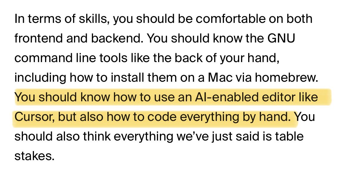 Hiring a developer in 2025