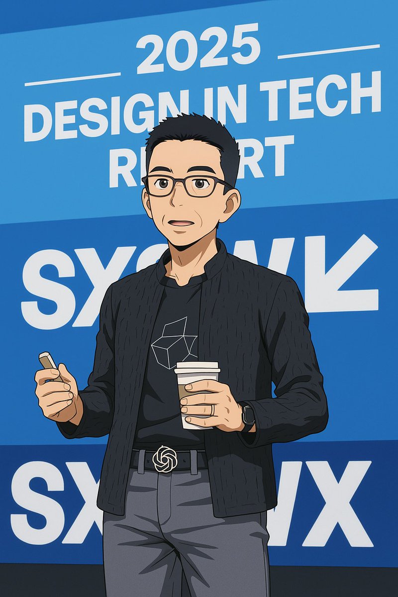 johnmaeda's tweet image. I certainly couldn’t do this in 2024. The 2025 #DesignInTech Report longform youtu.be/mMcVKWCQmv8?si… is 1200 of my bookmarks compressed and sorted. 2026 will be very image-y I think …