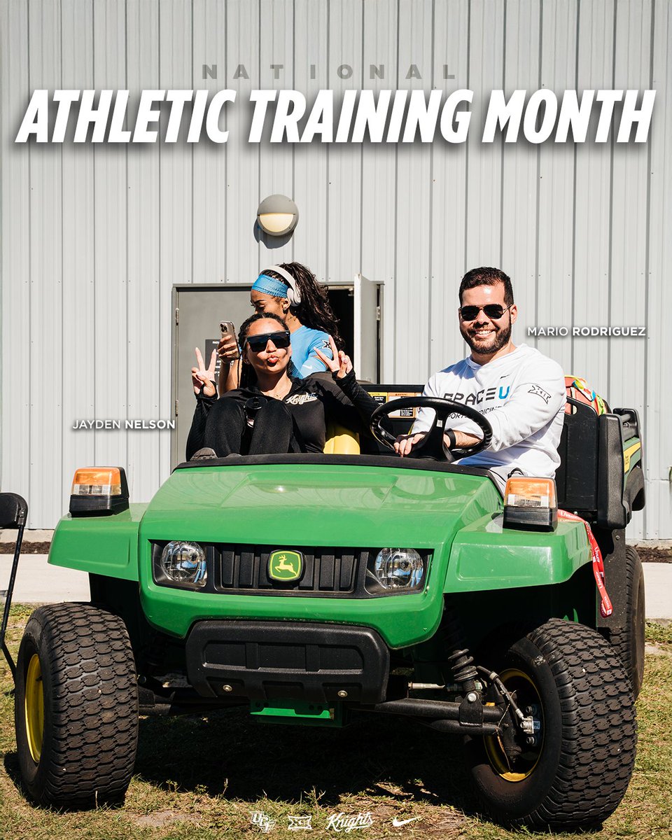 Grateful for all you do, Jayden &amp; Mario ⚔️

<a href="/UCF_SportsMed/">UCF Sports Medicine</a> | #NATM2025