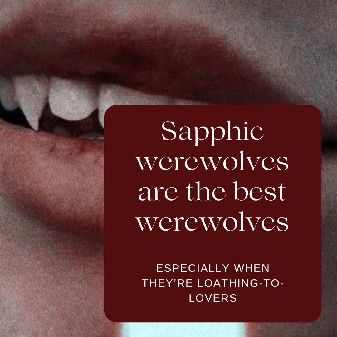 LexiMcnicholas's tweet image. Pokemon Tune: 🎵
Ingrid is a werewolf
She longs to taste blood
Problem is, she wants to be good
But not killing is so hard!
A girl named Alice is a werewolf too
She kidnaps Ingrid to find lost treasure
Also it’s 1892!
Lesbian werewolves, gotta kiss em all!
#unhingedpit #H #YA #Q
