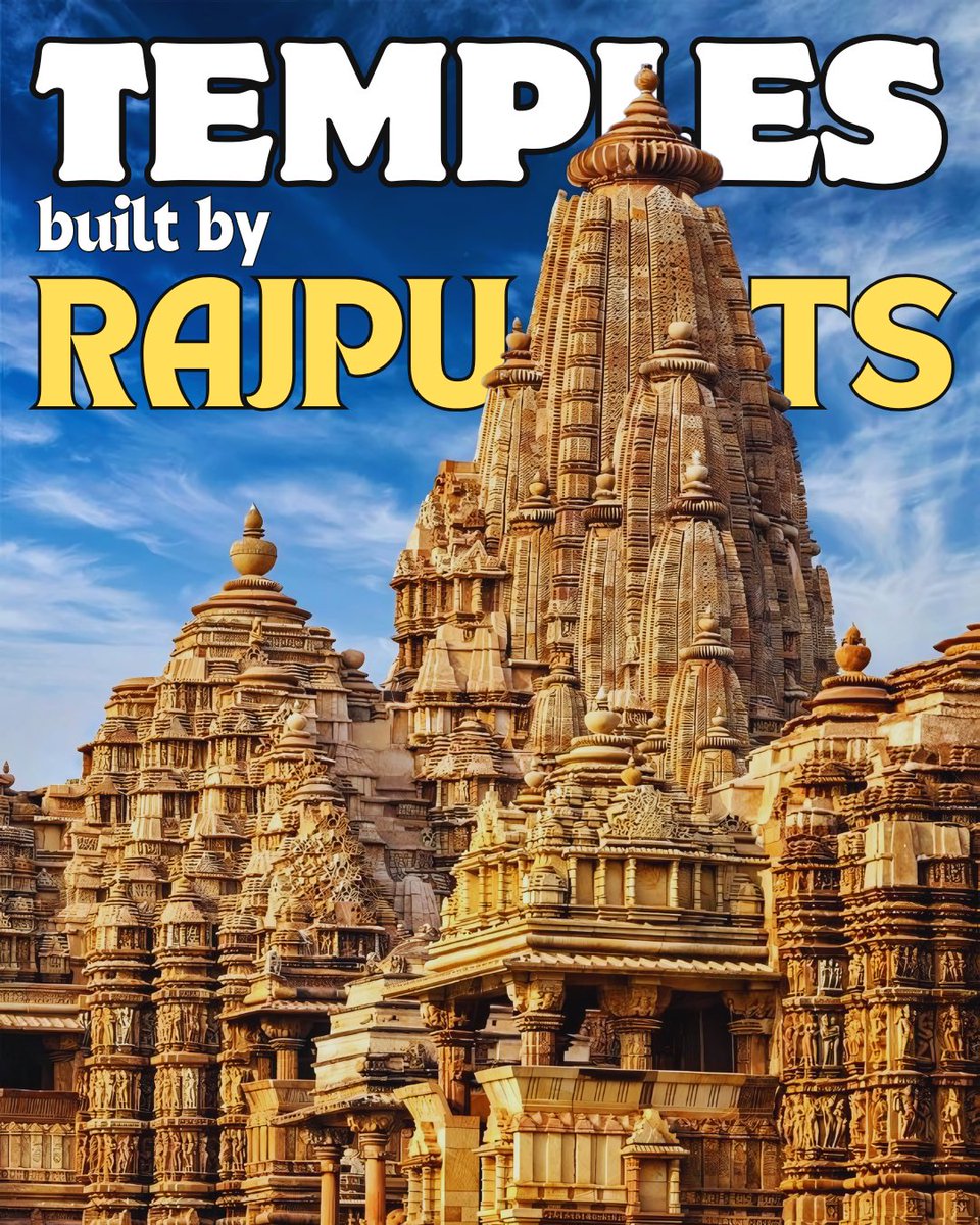 ठाकुर का मंदिर 🛕 
(Thread-Temples Built By Rajputs)
.
.
.
#kshatriya #rajanya #rajputra #rajput #temples #indiantemple