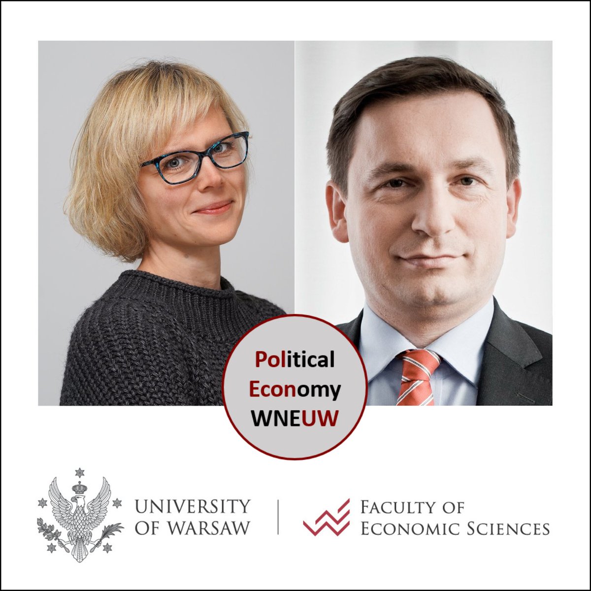 🧏🏼‍♀️NEW HEAD OF DEPARTMENT🧏‍♂️
Katarzyna Metelska-Szaniawska <a href="/ka_met_sza/">Katarzyna Metelska-Szaniawska</a> nominated as the new Head of Department <a href="/PolEconUW/">Department of Political Economy <a href="/EconUW/">WNE_UW</a></a> by the Dean of @EconUW for 2025-29🎉
We are grateful to <a href="/LukaszHardt/">Łukasz Hardt</a>, who fulfilled this role for the last 11y with dedication, committment, and enthousiasm☺️