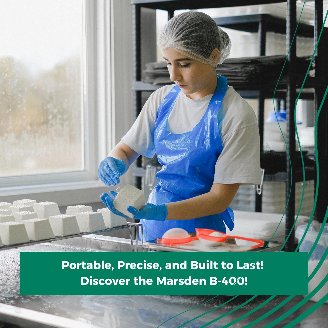 Accurate weighing in food production ensures recipe accuracy, cost control, and regulatory compliance. 

The right equipment streamlines production and boosts efficiency. Get 15% off our B-400 bench scale now! 

What’s your biggest weighing challenge? #FoodManufacturing