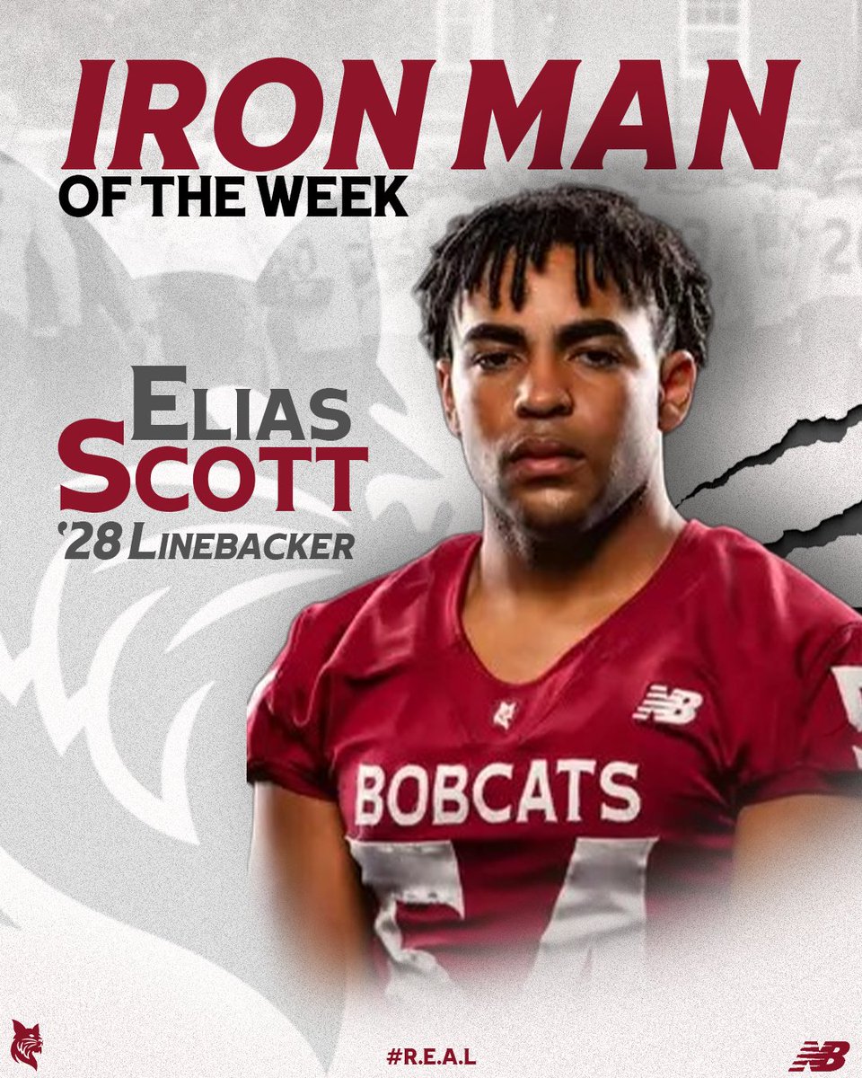 Iron Man of the Week - Elias Scott '28 LB

#REAL