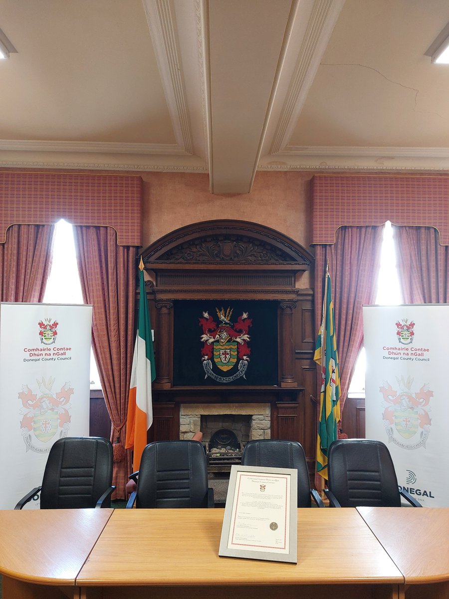 Donegal County Council (@donegalcouncil) on Twitter photo We are looking forward to welcoming <a href="/NaomhPadraigGAA/">CLG Naomh Pádraig</a> to the County House today as they will be honoured at a Civic Reception in the Council Chamber at 3pm
#Donegal #YourCouncil We are looking forward to welcoming <a href="/NaomhPadraigGAA/">CLG Naomh Pádraig</a> to the County House today as they will be honoured at a Civic Reception in the Council Chamber at 3pm
#Donegal #YourCouncil
