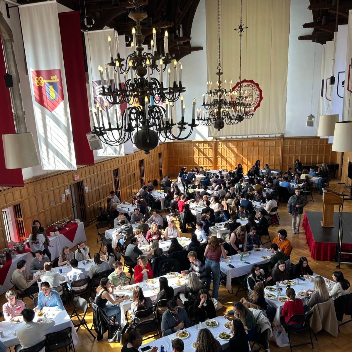 Recently, the Cornell Law School Admissions team welcomed over 130 admitted students from the Class of 2028 for the first Admitted Student Day of the year. Read more here: bit.ly/421MZuW. The final Admitted Student Day event of the year will take place on April 11.