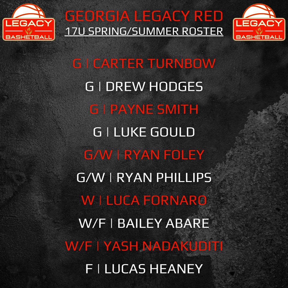 ๐๐ฎ๐ธ๐ป๐ฐ๐ฒ๐ช ๐๐ฎ๐ฐ๐ช๐ฌ๐ (@galegacyhoops) on Twitter photo Georgia Legacy Red 17u Schedule and Roster for <a href="/OntheRadarHoops/">Shun Williams</a> Atlanta Classic
<a href="/TaiYoungHoops/">Tai Young</a> <a href="/SHReport/">SouthernHoopsReport</a> <a href="/Proven_Prospect/">Proven Prospects</a> <a href="/Relentless_Hoop/">Relentless Hoops</a> <a href="/elimayberry_/">eli mayberry</a> <a href="/matty_10k/">๐k</a> <a href="/yutayamamoto0/">Yuta Yamamoto</a> Georgia Legacy Red 17u Schedule and Roster for <a href="/OntheRadarHoops/">Shun Williams</a> Atlanta Classic
<a href="/TaiYoungHoops/">Tai Young</a> <a href="/SHReport/">SouthernHoopsReport</a> <a href="/Proven_Prospect/">Proven Prospects</a> <a href="/Relentless_Hoop/">Relentless Hoops</a> <a href="/elimayberry_/">eli mayberry</a> <a href="/matty_10k/">๐k</a> <a href="/yutayamamoto0/">Yuta Yamamoto</a>