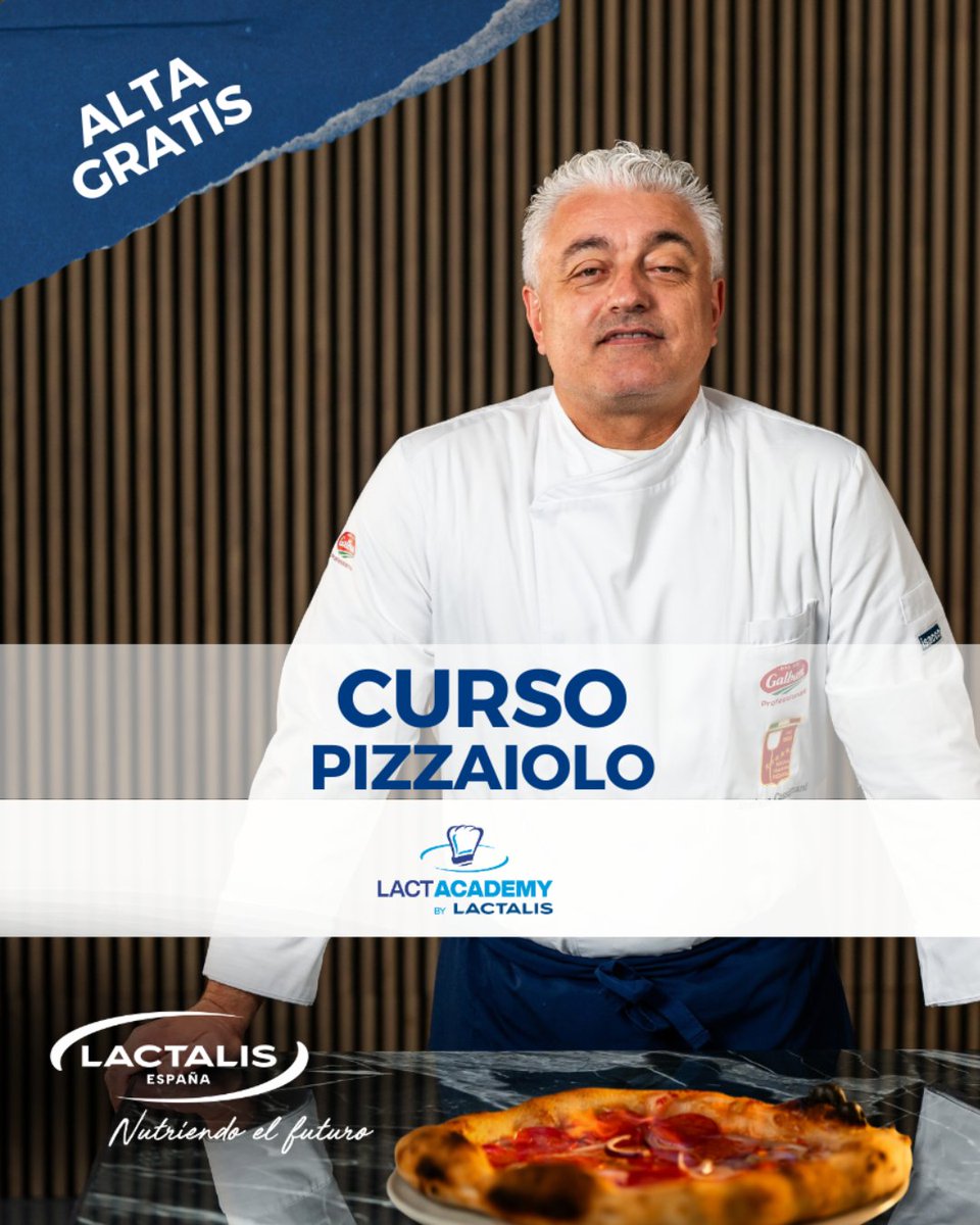 🍕 ¿Alguna vez has imaginado abrir tu propio negocio de pizza o perfeccionar tus habilidades en la creación de pizzas artesanales? 🍕

Los secretos de los mejores pizzaiolos los comparte Stefano Cossignani en el Curso Pizzaiolo de LactAcademy.🔗bit.ly/LactacademyPiz…