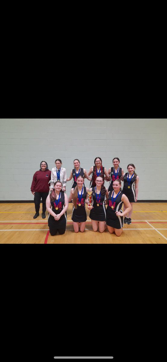 🏆League Champions 🏆

Well done to our netball team for winning the Open Development League in a tough final against Our Lady’s Motherwell! 22-16 👏 

We are extremely proud of you all and you are so deserving of this title! 

<a href="/CalderheadHS/">Calderhead HS</a> <a href="/CalderheadPC/">CHS Parent Council</a>