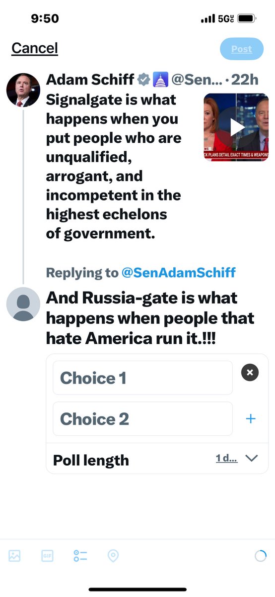 Why can’t I post this?