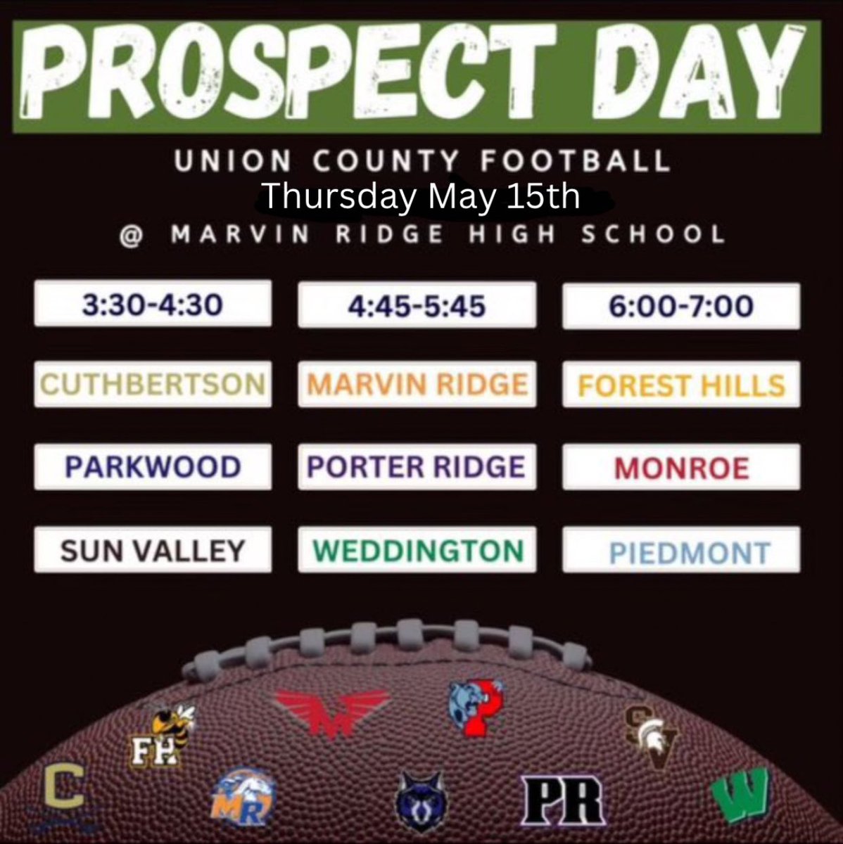 Save the date!  All college coaches are welcomed to attend.