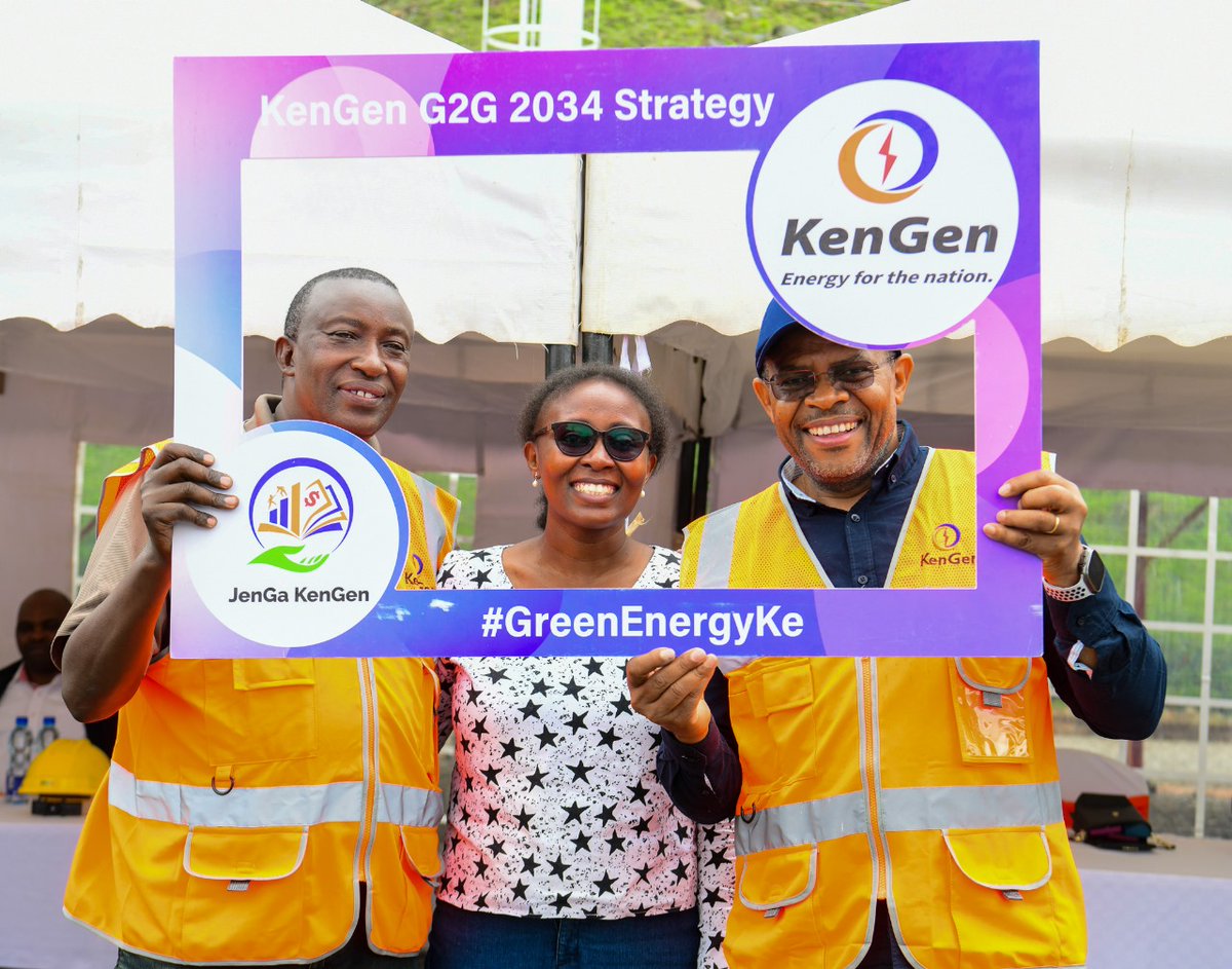 KenGenMDandCEO's tweet image. The weekend is here, but power doesn’t take days off! 

While you unwind, @KenGenKenya’s #TeamJenGa will be hard at work, so you can keep your lights on. Enjoy your long weekend, we will be generating more power for you and your loved ones! 
#WeekendEnergy 
#JenGaKenGen