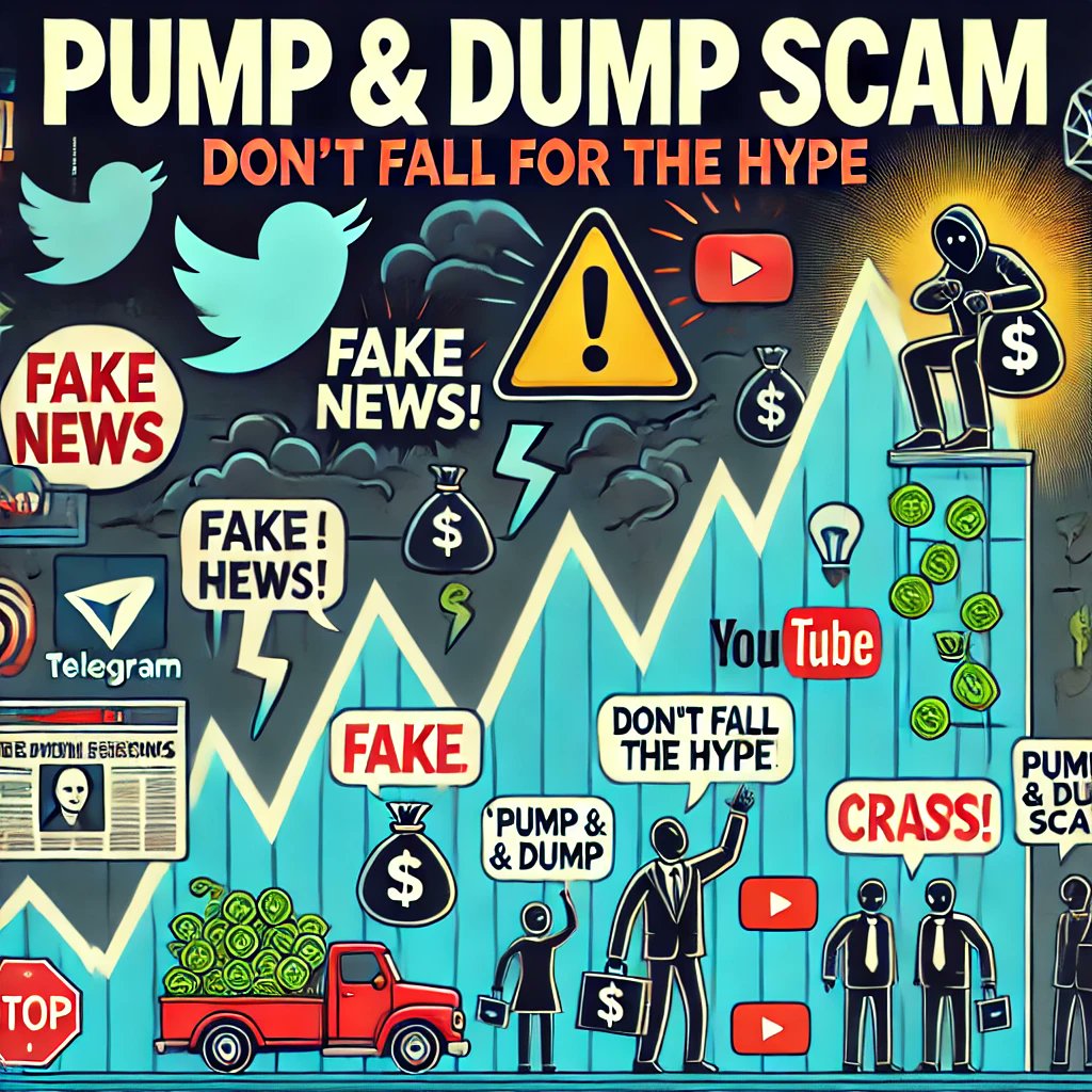 CatalystHustle's tweet photo. Ever seen a stock skyrocket in days, only to crash like it never existed?
Welcome to the world of Pump &amp; Dump scams.
Here’s how they trap you — and how to stay safe.
#PumpAndDump #StockMarketScam #fintwit https://t.co/Tx4w3LVcIp