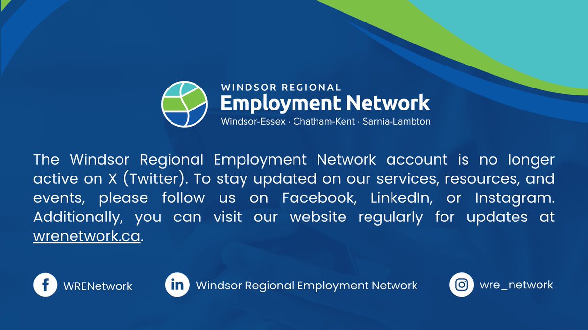 Windsor Regional Employment Network (WREN) tweet media
