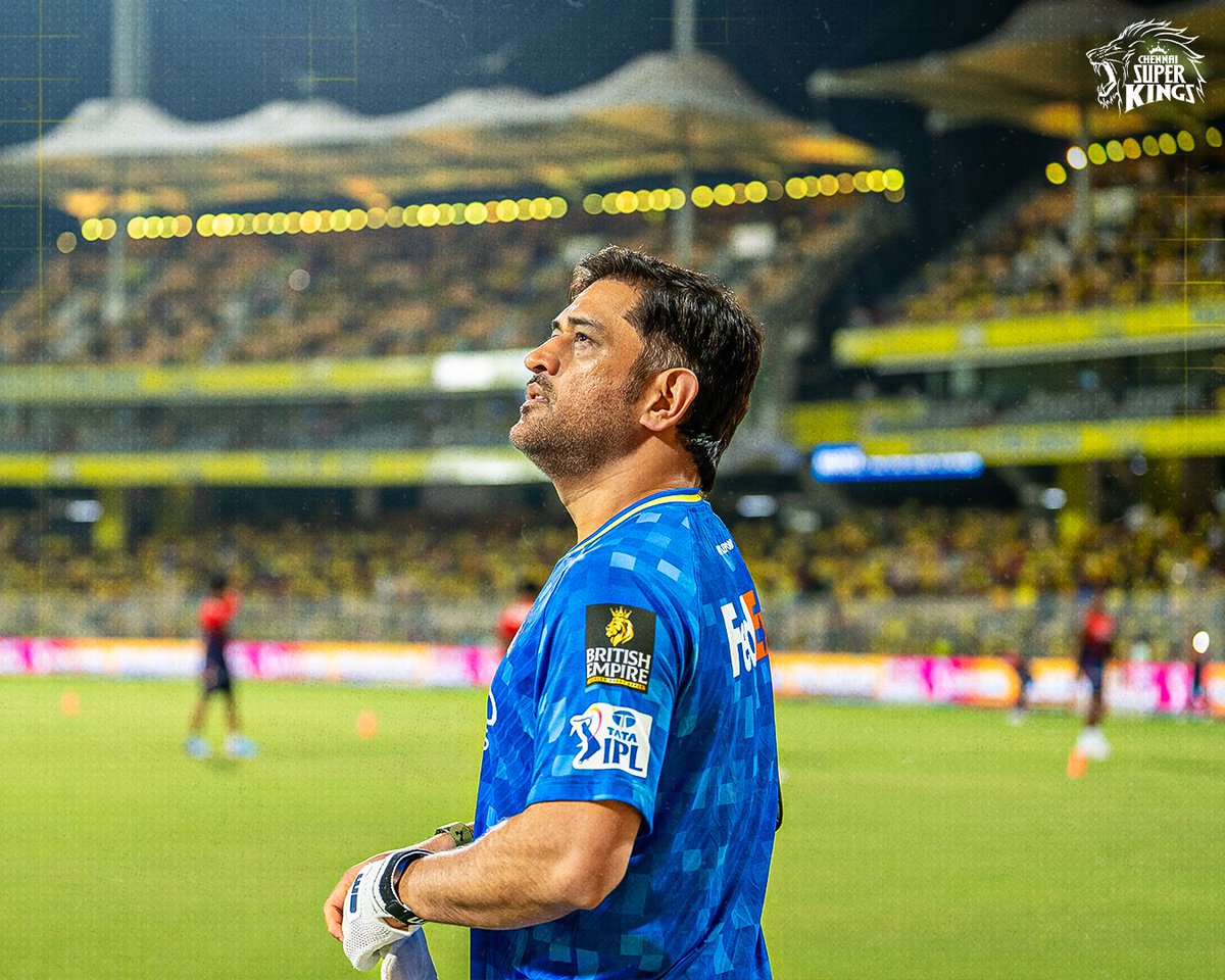 My dear Thala, 🦁
Nee Singam Dhaan! 💛

#CSKvRCB #WhistlePodu 🦁💛