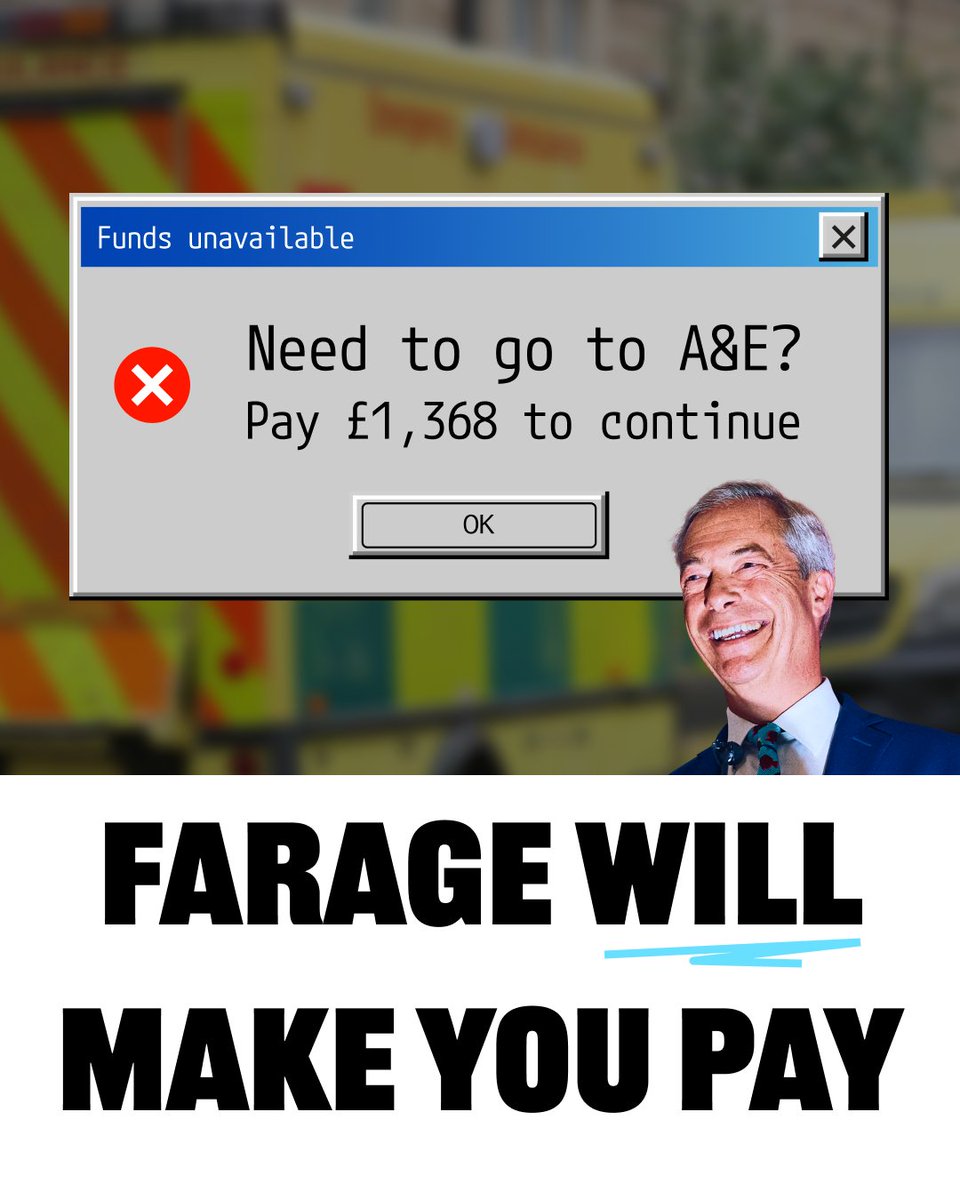 Don't risk the future of our public services.