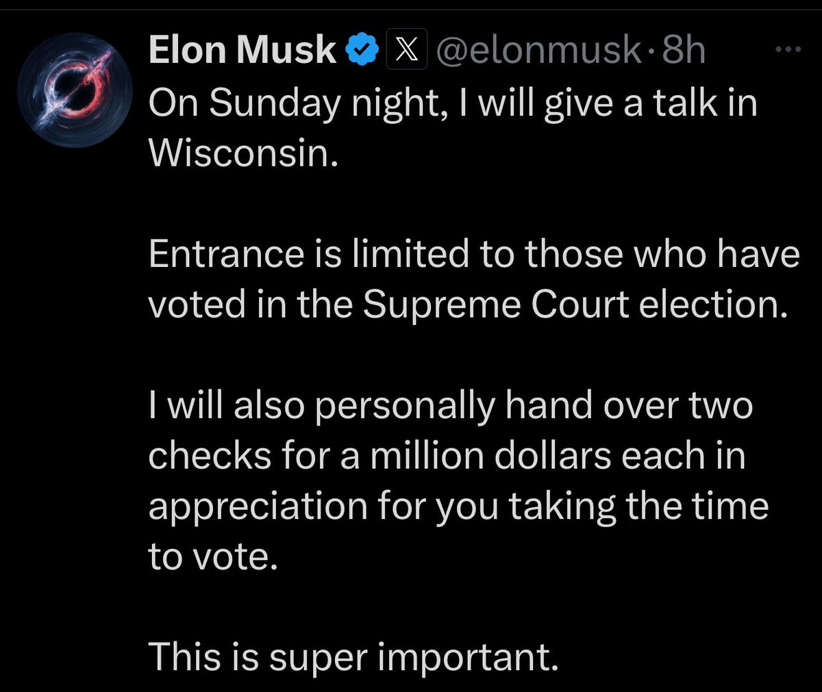 CALL TO ACTIVISM tweet media