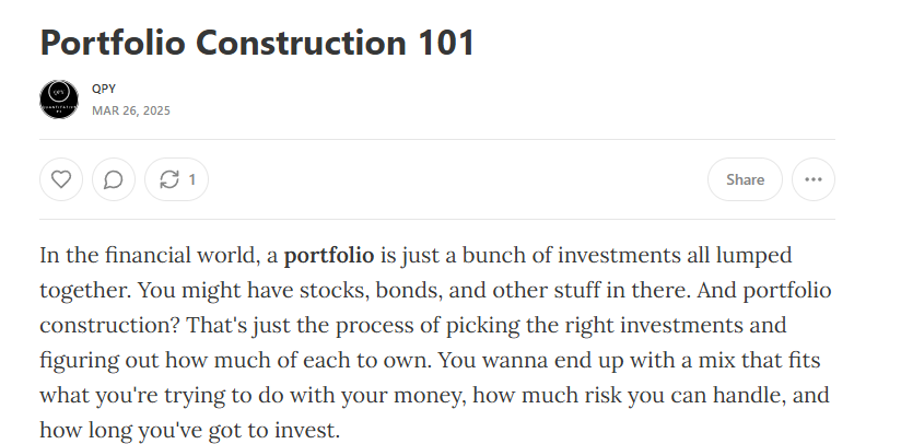 QuantitativePy's tweet image. Read about Portfolio Construction 101 here:

👇👇👇

quantitativepy.substack.com/p/portfolio-co…

#python #Stockmarkets #quant #investment