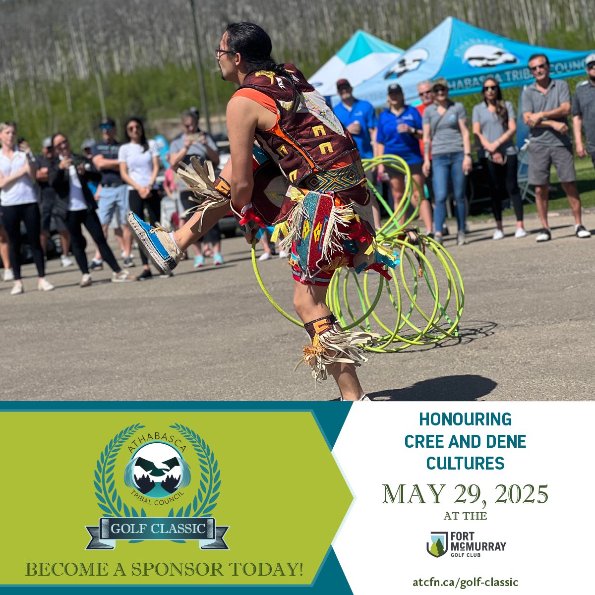 Your sponsorship helps provide innovative programs and services that enrich the lives of children and families and support the community's health and prosperity. atcfn.ca/golf-classic
#ATCGolfClassic #GolfTournament #Fundraiser #IndigenousCulture #Cree #Dene #YMM #RMWB