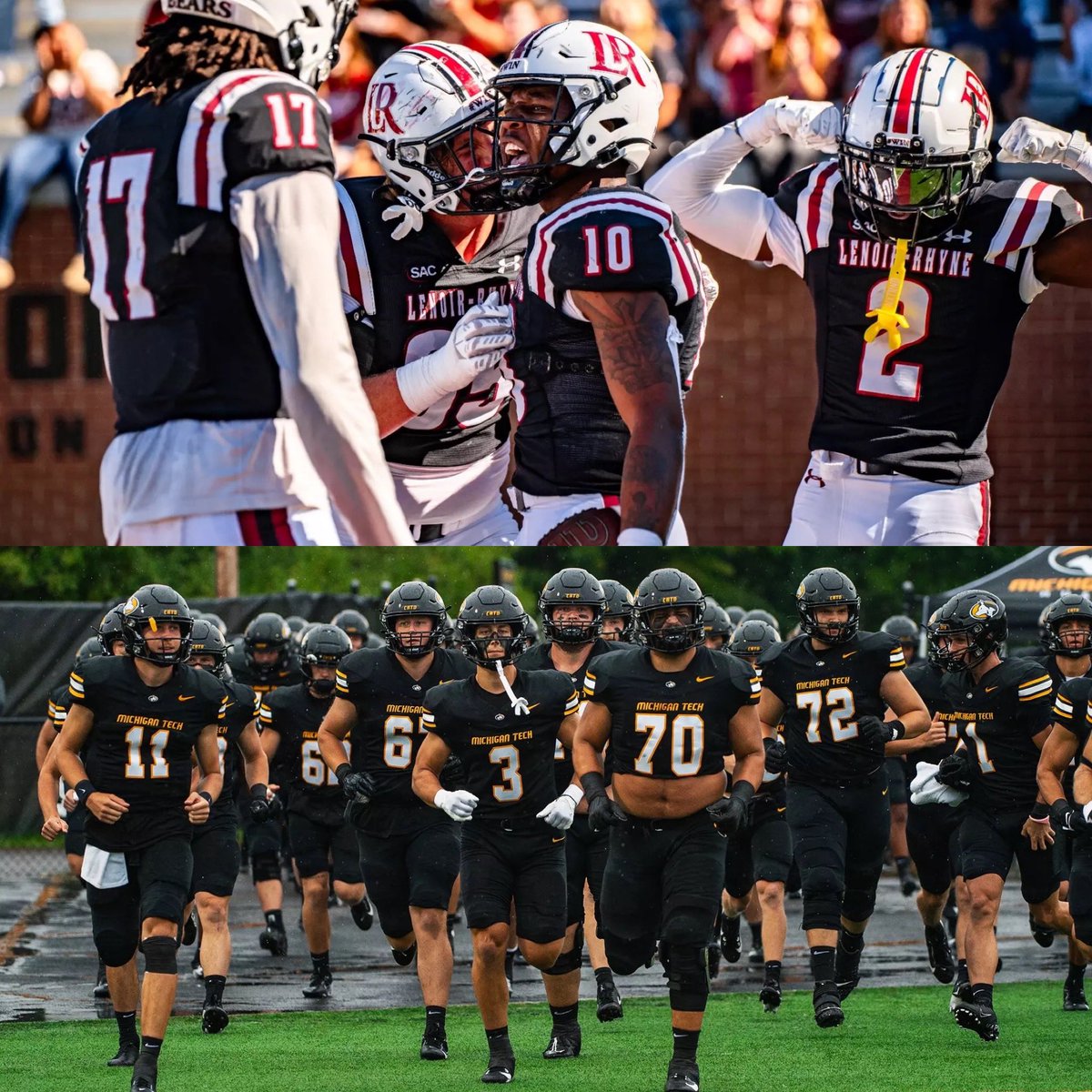 The College Football Network (@thecfbnetwork) on Twitter photo CFBNETWORK D-2 College Football March Madness Round 32:
<a href="/LRBearsFootball/">Lenoir-Rhyne Football</a> 10-3 vs <a href="/MTUFB/">Michigan Tech Football</a> 7-4
Who advances to the next round?
Voting is open on our X and Instagram accounts for 24 hours
#d2fb CFBNETWORK D-2 College Football March Madness Round 32:
<a href="/LRBearsFootball/">Lenoir-Rhyne Football</a> 10-3 vs <a href="/MTUFB/">Michigan Tech Football</a> 7-4
Who advances to the next round?
Voting is open on our X and Instagram accounts for 24 hours
#d2fb