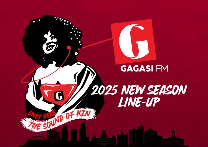 gagasifm's tweet photo. Haibo! Ma- eh! 😎🔥 We are excited and proud to unveil our highly anticipated Season 2025–2026 lineup, a refreshed and re-energized schedule that continues to reflect our bold, vibrant, and proudly KZN identity. 🎶 Silibele sikhona namagalelo ethu! 🌟

Stay tuned to iGagasi FM—The Sound of KZN, to see how everything unfolds. 📻

#IthinaAmabhoza #WeGotTalent
#TheSoundOfKZN #GagasiFM